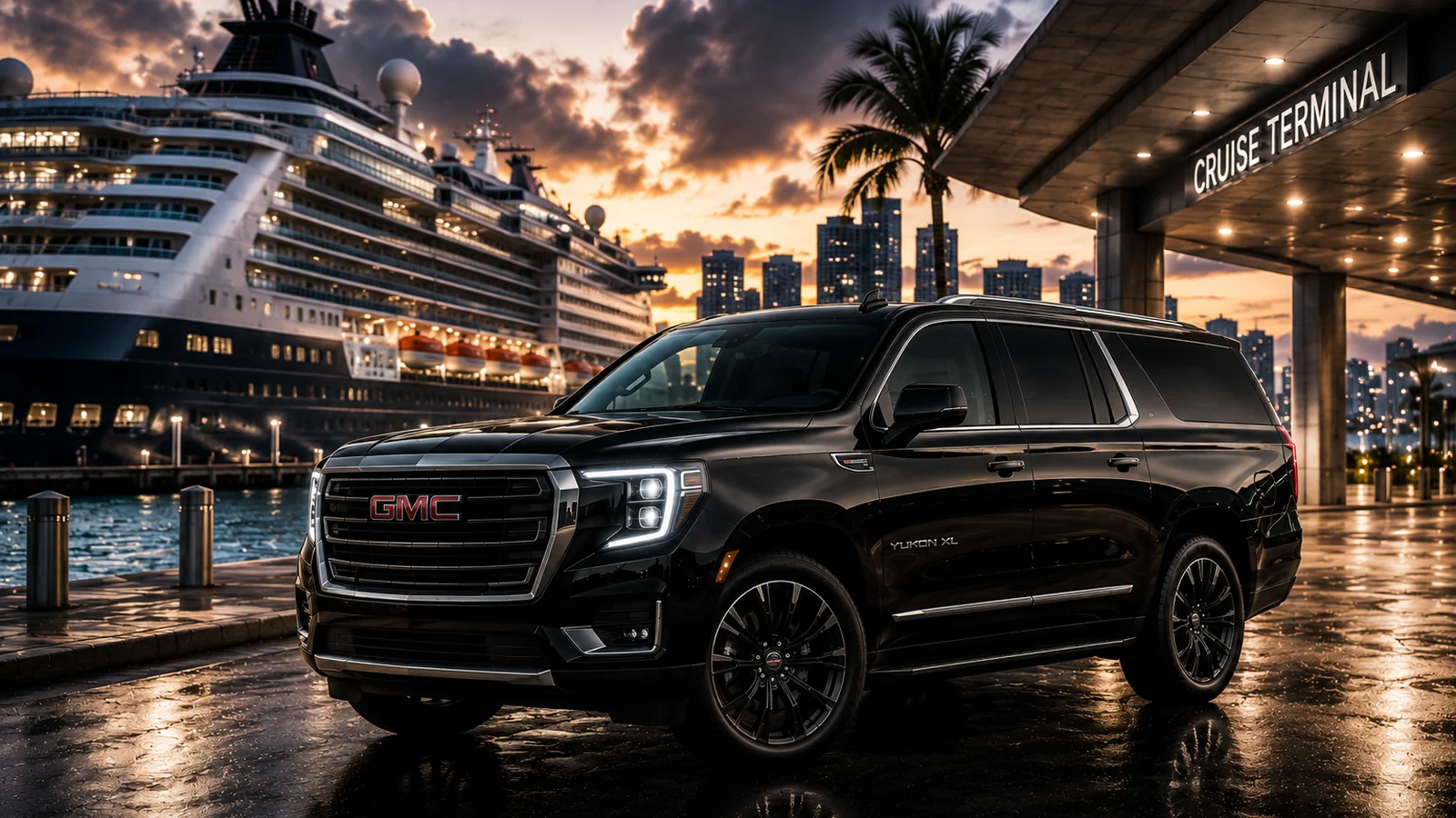 Cruise Port Transfers Samy Limo GMC Yukon XL South Florida